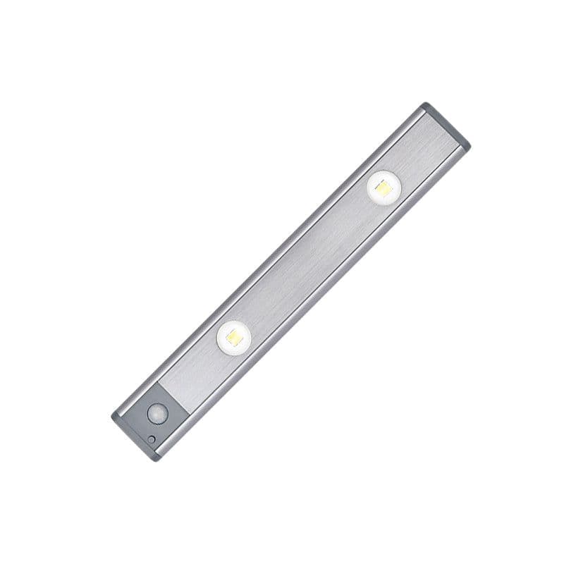 image-Motion Sensor Lamp Under The Cabinet Dimmable Cabinet Lamp Rechargeable Magnetic Suction Installation Kitchen Night Light Wardrobe Lamp