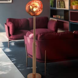 image-Volcanic Creative Lava Floor Lamp
