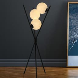 image-Moon Three-body Floor Lamp - Modern Minimalist Design Style