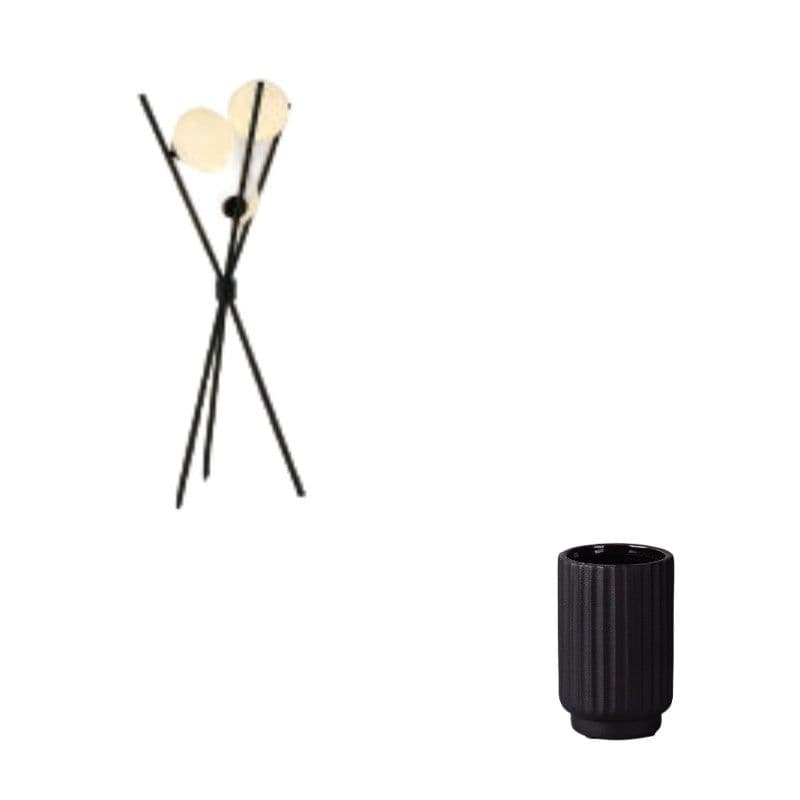 image-Moon Three-body Floor Lamp - Modern Minimalist Design Style