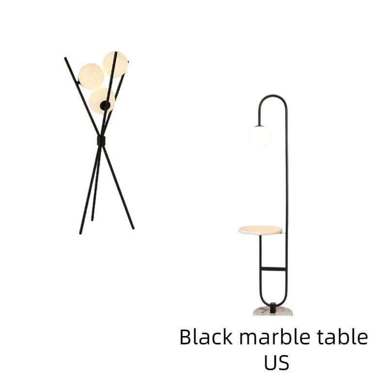 image-Moon Three-body Floor Lamp - Modern Minimalist Design Style