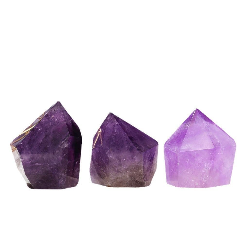 image-Natural Crystal Cake Tower Night Light