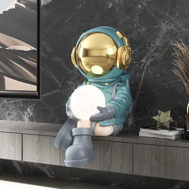 image-Astronaut Living Room Decoration Home Accessories Porch TV Cabinet Astronaut Night Light