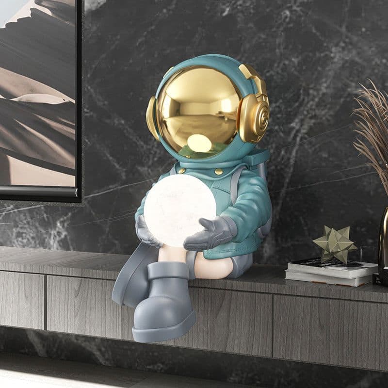 image-Astronaut Living Room Decoration Home Accessories Porch TV Cabinet Astronaut Night Light