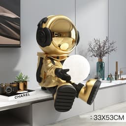 image-Astronaut Living Room Decoration Home Accessories Porch TV Cabinet Astronaut Night Light