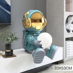 image-Astronaut Living Room Decoration Home Accessories Porch TV Cabinet Astronaut Night Light