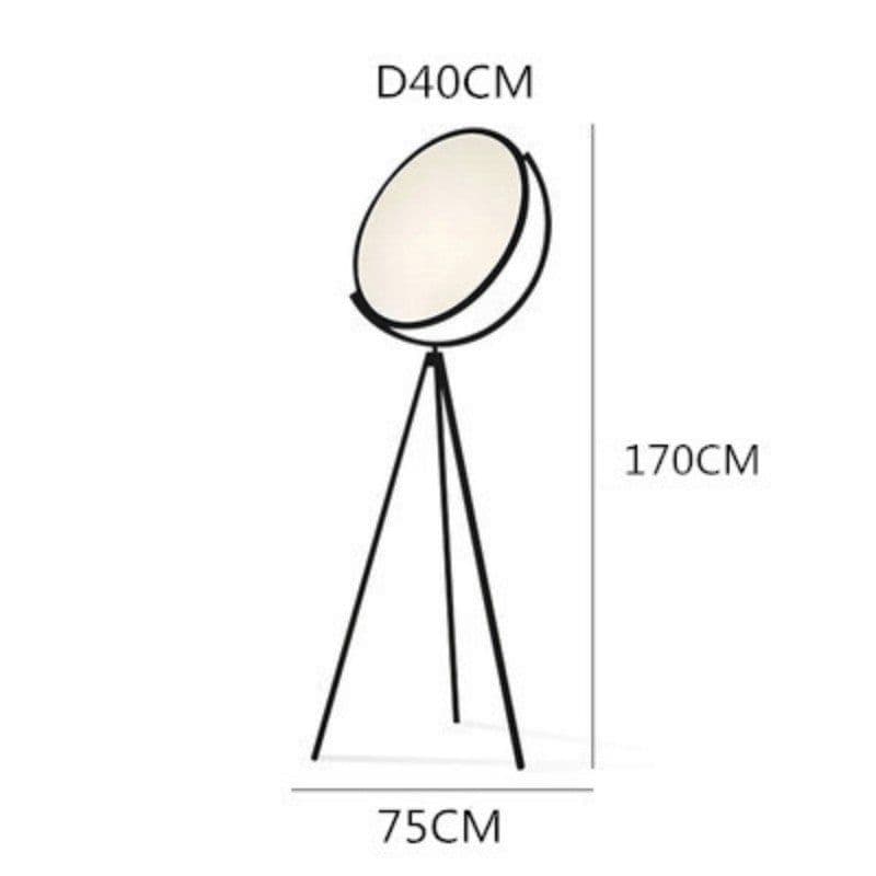 image-Nordic Post-modern Simple Living Room Bedroom Decoration Tripod Floor Lamp