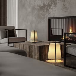 image-Japanese Wabi-sabi Floor Lamp New Chinese Style Modern Simple Living Room