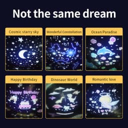 image-Projection Lamp 6 Kinds Of Projection Patterns Bluetooth Sound Lamp LED Night Lamp Indoor Atmosphere Lamp Birthday Gift