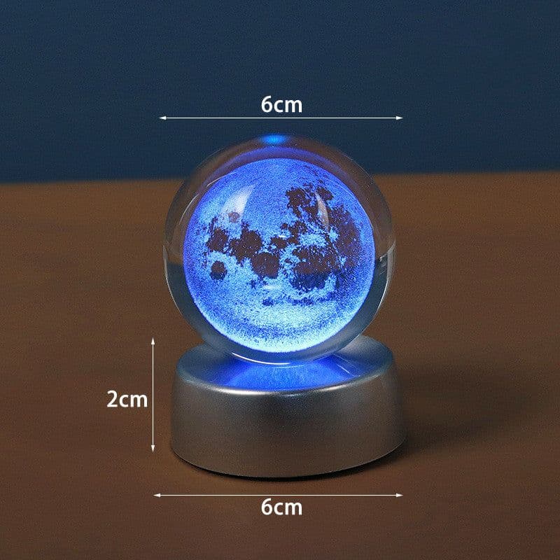 image-Starry Galaxy Series Crystal Ball Luminous 3D Carved Glass Inside