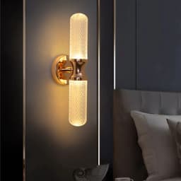 image-Light Luxury Modern Nordic Minimalist Living Room Bedroom Background Wall Stairwell Decorative Lamps