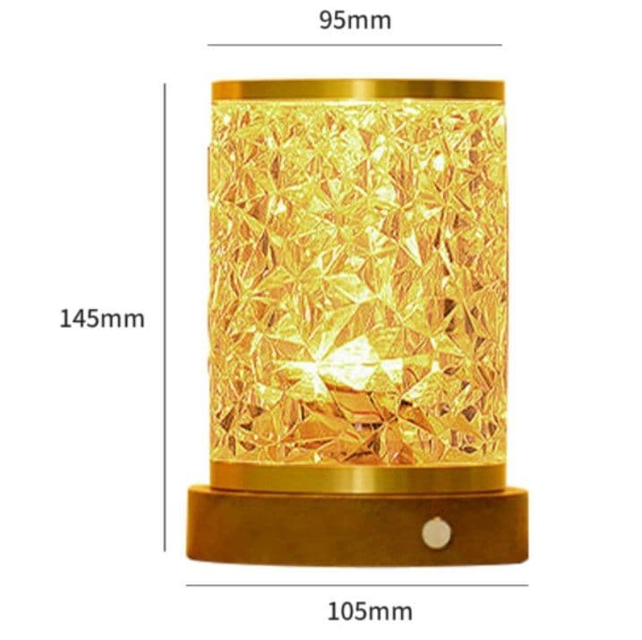 image-Rotating Water Ripple Small Night Light Bedroom Headboard Romantic Atmosphere