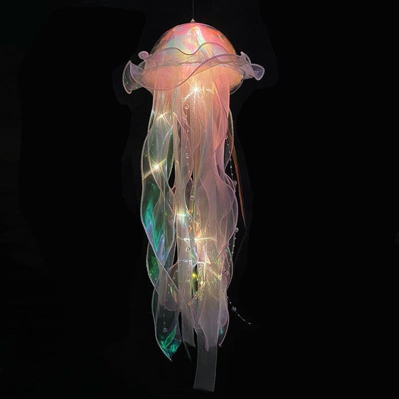image-The Girl's Room Is Decorated With Jellyfish Lamps