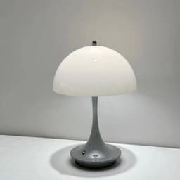 image-Nordic Retro Bedroom Bedside Lamp Rechargeable Decorative Study Table Lamp