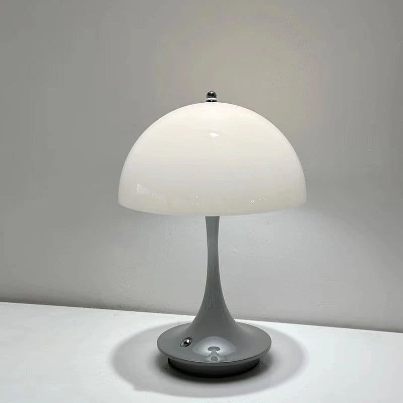 image-Nordic Retro Bedroom Bedside Lamp Rechargeable Decorative Study Table Lamp