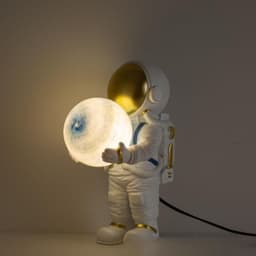 image-Astronaut Creative Bedroom Bedside Spaceman Lamps