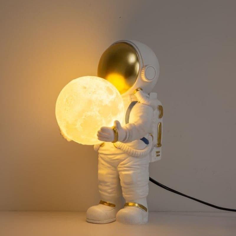 image-Astronaut Creative Bedroom Bedside Spaceman Lamps