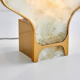 image-Marble Table Lamp New Chinese Study