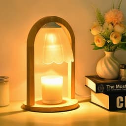 image-Fragrance Lamp New Chinese Melting Candle Lamp Bedroom Adjustable Light Melting Wax Lamp