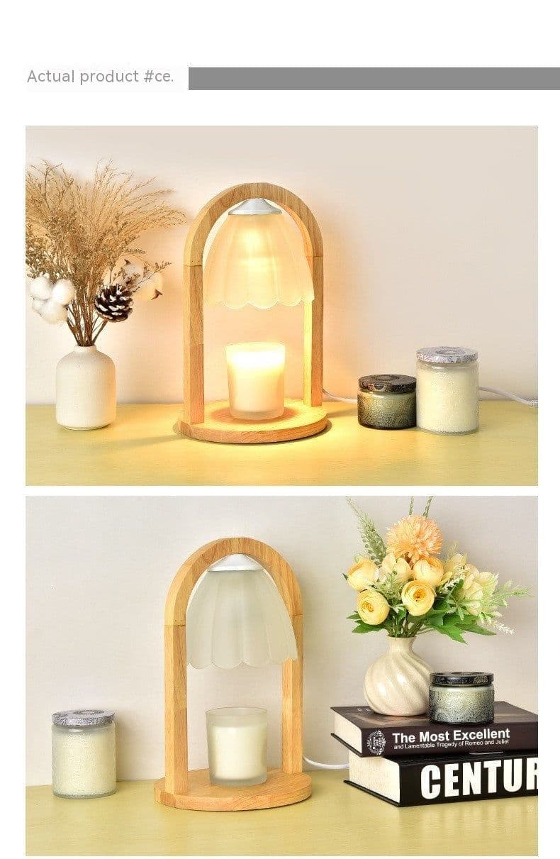 image-Fragrance Lamp New Chinese Melting Candle Lamp Bedroom Adjustable Light Melting Wax Lamp