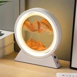 image-Quicksand Painting Hourglass Decoration Small Night Lamp Atmosphere Gift