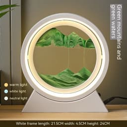 image-Quicksand Painting Hourglass Decoration Small Night Lamp Atmosphere Gift