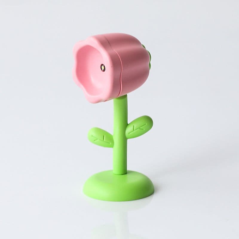 image-Creative Mini Magnetic Small Night Lamp Flowers Home Decor