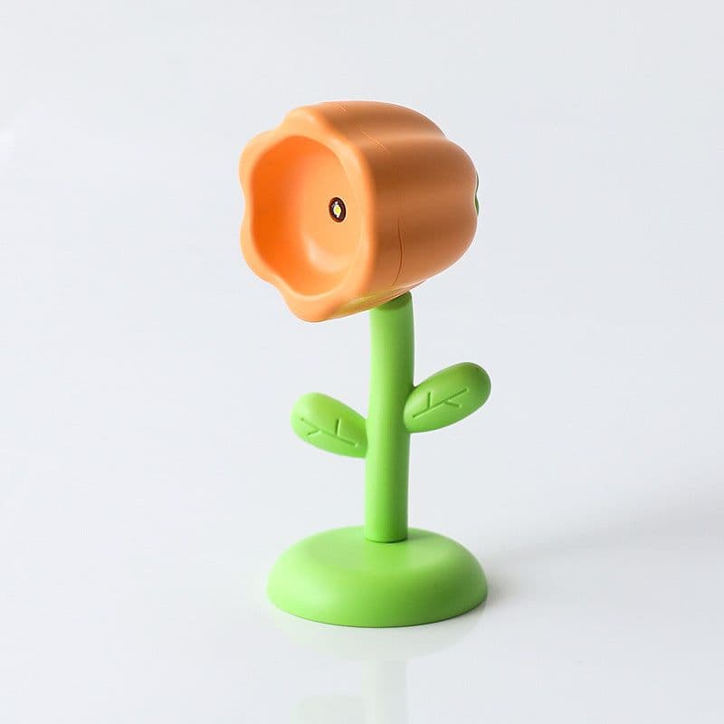 image-Creative Mini Magnetic Small Night Lamp Flowers Home Decor