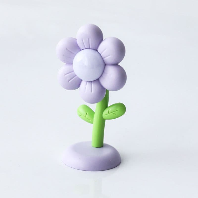 image-Creative Mini Magnetic Small Night Lamp Flowers Home Decor