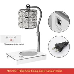image-Korean-style Aromatherapy Wax Melting Lamp Adjustable Up And Down