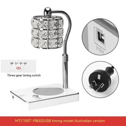 image-Korean-style Aromatherapy Wax Melting Lamp Adjustable Up And Down