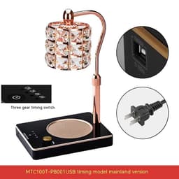 image-Korean-style Aromatherapy Wax Melting Lamp Adjustable Up And Down