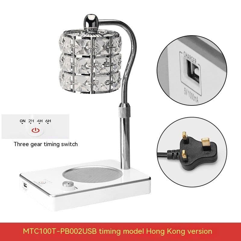 image-Korean-style Aromatherapy Wax Melting Lamp Adjustable Up And Down