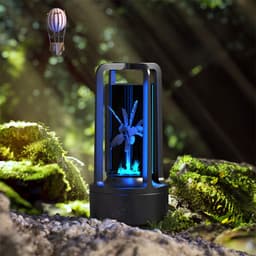 image-Creative 2 In 1 Audio Acrylic Crystal Lamp And Bluetooth Speaker Valentine's Day Gift Touch Night Lamp