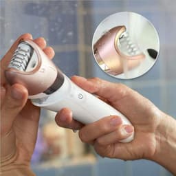 image-Women Epilator Shaver Hair Remover Facial Cleaner Kit