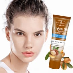 image-Face Body Argan Exfoliating Gel Facial Scrubs Peeling Dead
