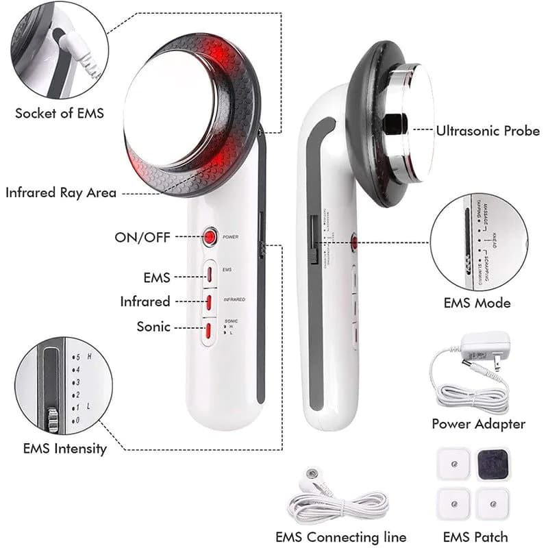 image-Three-in-one Slimming Instrument Massage Beauty Instrument
