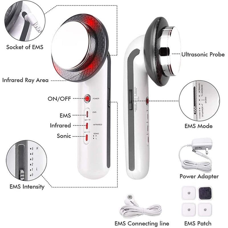 image-Three-in-one Slimming Instrument Massage Beauty Instrument