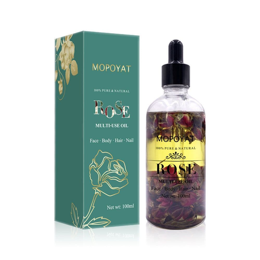 image-Rose Petal Essential Oil 100Ml Aromatherapy Essential Oil Moisturizing Moisturizing