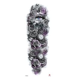 image-New Full Arm Tattoo Applicator With Tattoo Applique Arm Waterproof Tattoo And Half Arm Tattoo