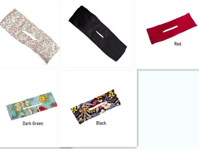 image-Printed Headband Hair Coiler French Vintage Bow