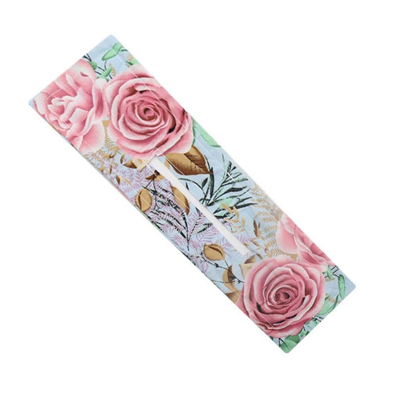 image-Printed Headband Hair Coiler French Vintage Bow