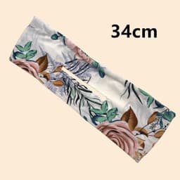 image-Printed Headband Hair Coiler French Vintage Bow