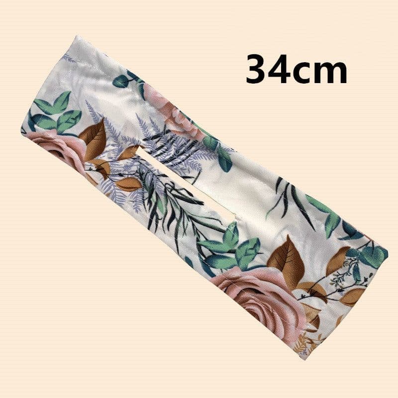 image-Printed Headband Hair Coiler French Vintage Bow