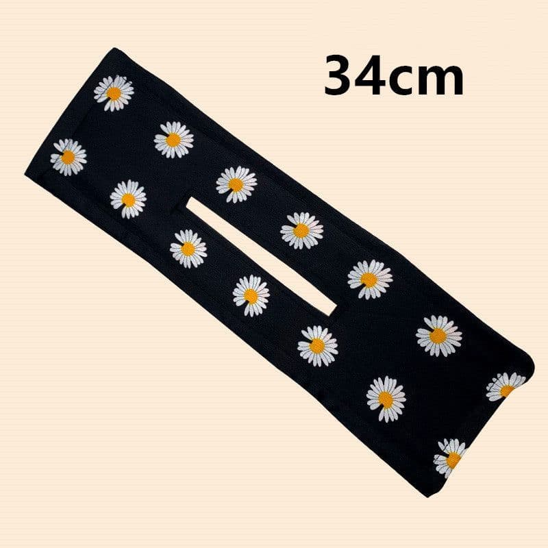 image-Printed Headband Hair Coiler French Vintage Bow