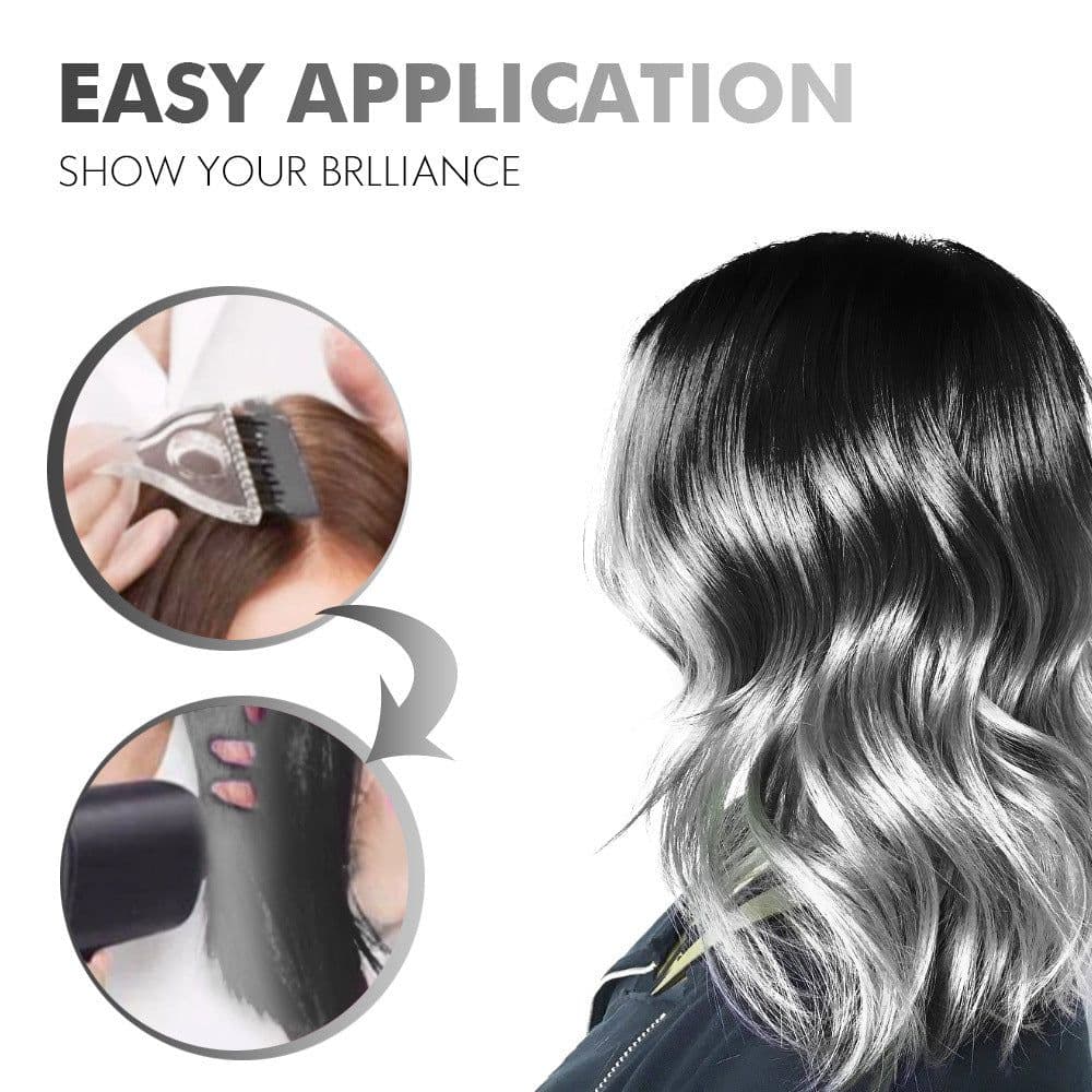 image-Color-changing Hair Dye Granny Gray Is Gentle And Does Not Hurt Your Scalp Easily Change Hair Color