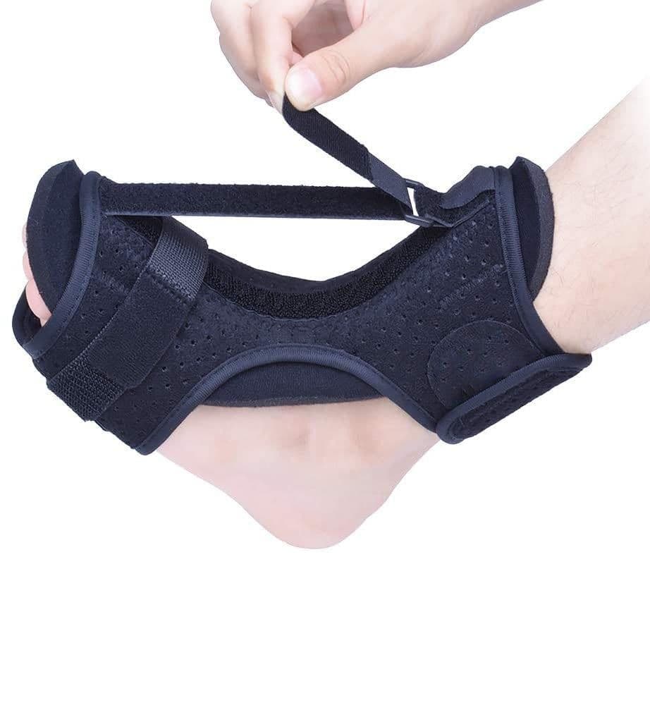 image-Plantar Fasciitis Dorsal Night Splint Foot Orthosis Stabilizer Adjustable Drop Foot Orthotic Brace Support Pain Relief Tool