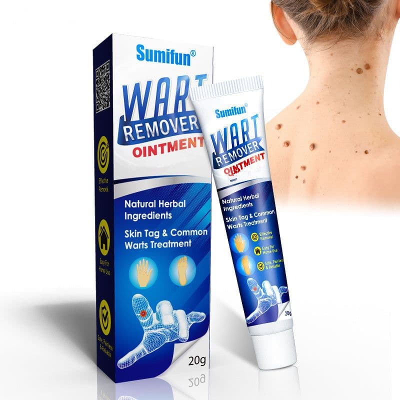 image-Warts Remover Antibacterial Ointment Wart Treatment Cream Skin Tag Remover Herbal Extract Corn Plaster Warts Ointment