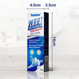 image-Warts Remover Antibacterial Ointment Wart Treatment Cream Skin Tag Remover Herbal Extract Corn Plaster Warts Ointment