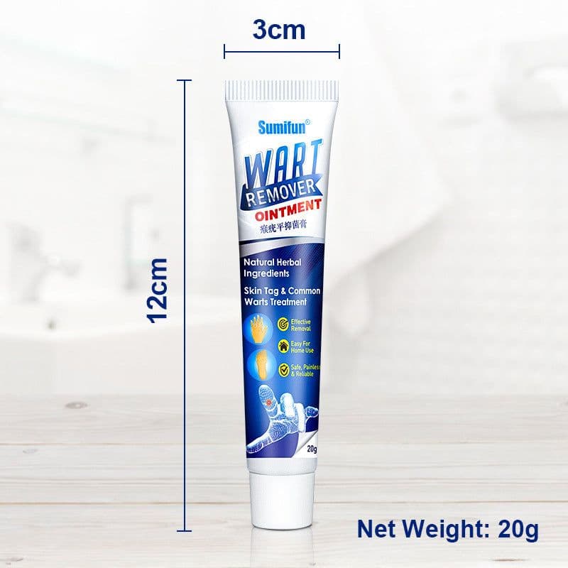 image-Warts Remover Antibacterial Ointment Wart Treatment Cream Skin Tag Remover Herbal Extract Corn Plaster Warts Ointment